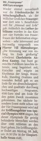 Presse Artikel
